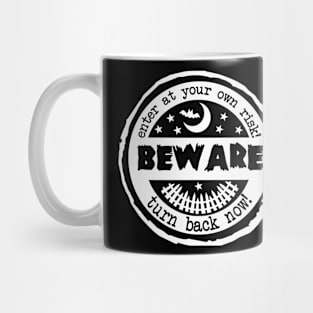 Beware Halloween Mug